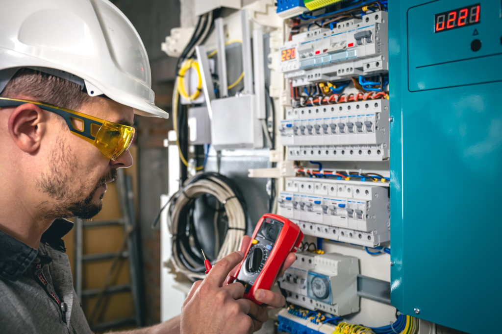 paradas elétricas na industria